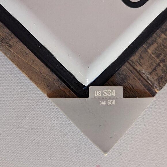 NWT Primitive 'Forever Loving You' Farmhouse Enamel Wood Slat Home Wall Decor - Picture 5 of 8